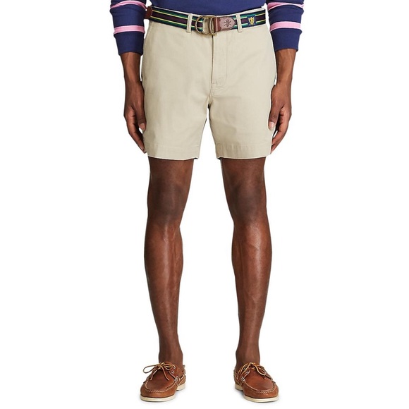 Polo Ralph Lauren Other - Polo by Ralph Lauren Men's Khaki Flat Front Shorts
